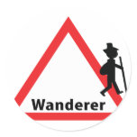 wanderer fun icon stickers