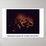 Wandering Peepshow By Christian Ernst Dietrich Print