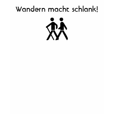 Wandern macht schlank! shirts by iloveswitzerland
