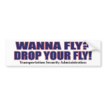 Wanna-Fly bumper stickers