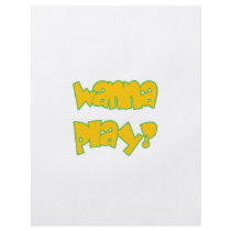 Wanna Play? Full Color Flyer