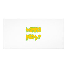 Wanna Play? Photo Greeting Card