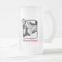 Wanna Polka? Oktoberfest T-shirt Mugs