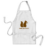 Wanna See My Nuts? - Funny Squirrel Lovers Humour Aprons