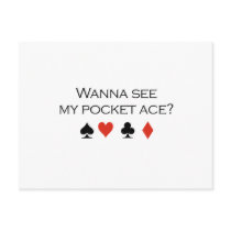 Wanna see my pocket ace T-shirt
