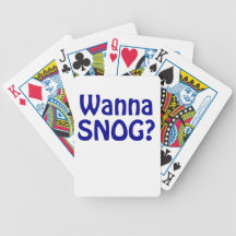 Wanna Snog Bicycle Card Deck