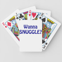 Wanna Snuggle Bicycle Card Decks