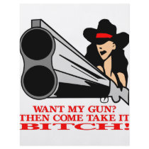 Want My Gun? Then Come And Take It! Custom Flyer