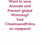 Want to save Animals and Prevent global Warming... t-shirts