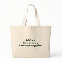 Want to Speak to My Godfather Canvas Bags