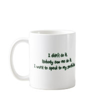 Want to Speak to My Godfather Mug