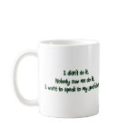 Want to Speak to My Godfather mugs