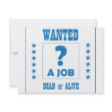 Wanted... a Job ! invitations