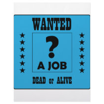 Wanted... a Job ! Letterhead Template