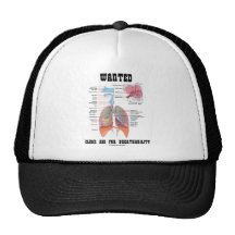 Wanted Clear Air For Breathability (Respiratory) Trucker Hats
