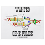Wanted Gene Police (DNA Replication Humour) flyers