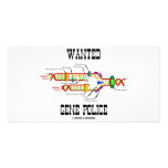 Wanted Gene Police (DNA Replication Humour) photo cards