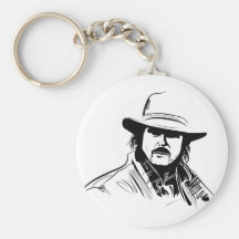 Wanted Key Chain