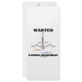 Wanted Normal Heartbeat (Electrocardiogram) Customized Rack Card