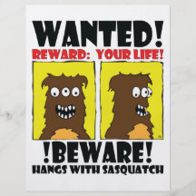 WANTED POSTER #4 FULL COLOUR FLYER