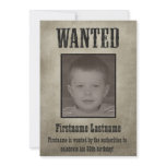 WANTED Poster - Birthday Invitation