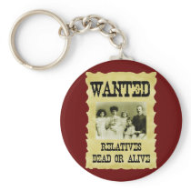 Wanted Poster Keychains