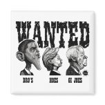 WANTED-POSTER Magnet