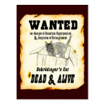WANTED: Schrodinger's Cat Postcard