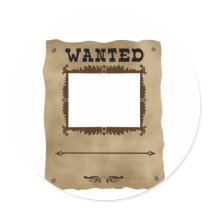 Wanted Wild West Poster Pet Custom Photo Template