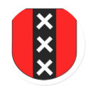Wapen Amsterdam, Netherlands stickers