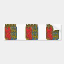 Wapen van Noord Holland, Netherlands Bumper Stickers