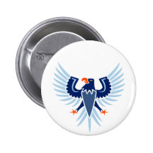 Wappen Adler crest eagle Anstecknadelbuttons