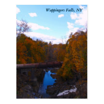 Wappingers Falls in Autumn Post Card