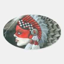 War Bonnet Stickers