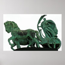 War Chariot, Heroes Square, Budapest(3) Poster