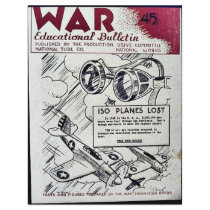War Educational Bulletin - 45 Personalized Flyer
