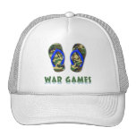 War Games Flip Flops Hats