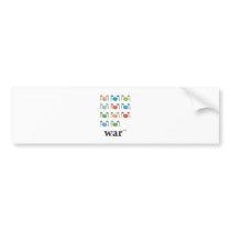 War Grid 1 Bumper Sticker