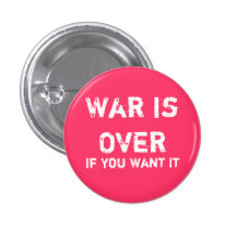 War is Over Button
