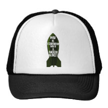 War Is Stupid Trucker Hats