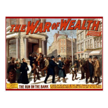 War of Wealth - Postcard