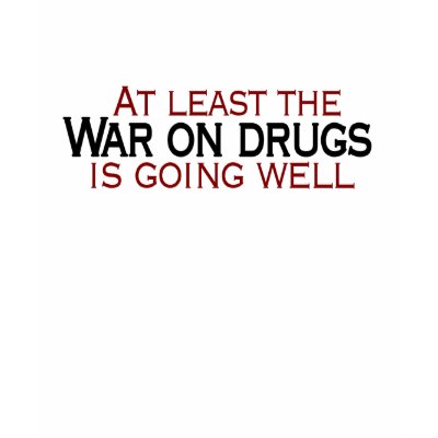 War On Drugs T-shirt by worldsfair