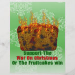 War On Fruitcakes Full Colour Flyer