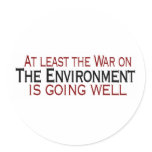 War On The Environment stickers