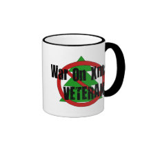 War On Xmas Veteran Coffee Mugs