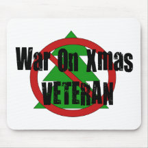 War On Xmas Veteran Mousepads