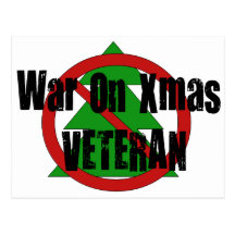 War On Xmas Veteran Postcards