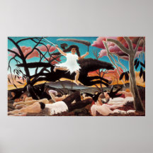 War or the Ride of Discord, Henri Rousseau Print