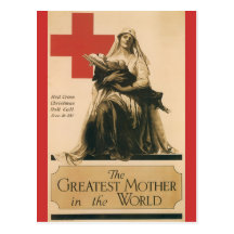 War Postcards, Vintage Red Cross