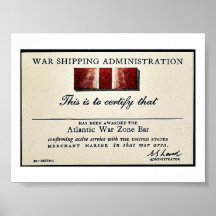War Shipping Administration Poster